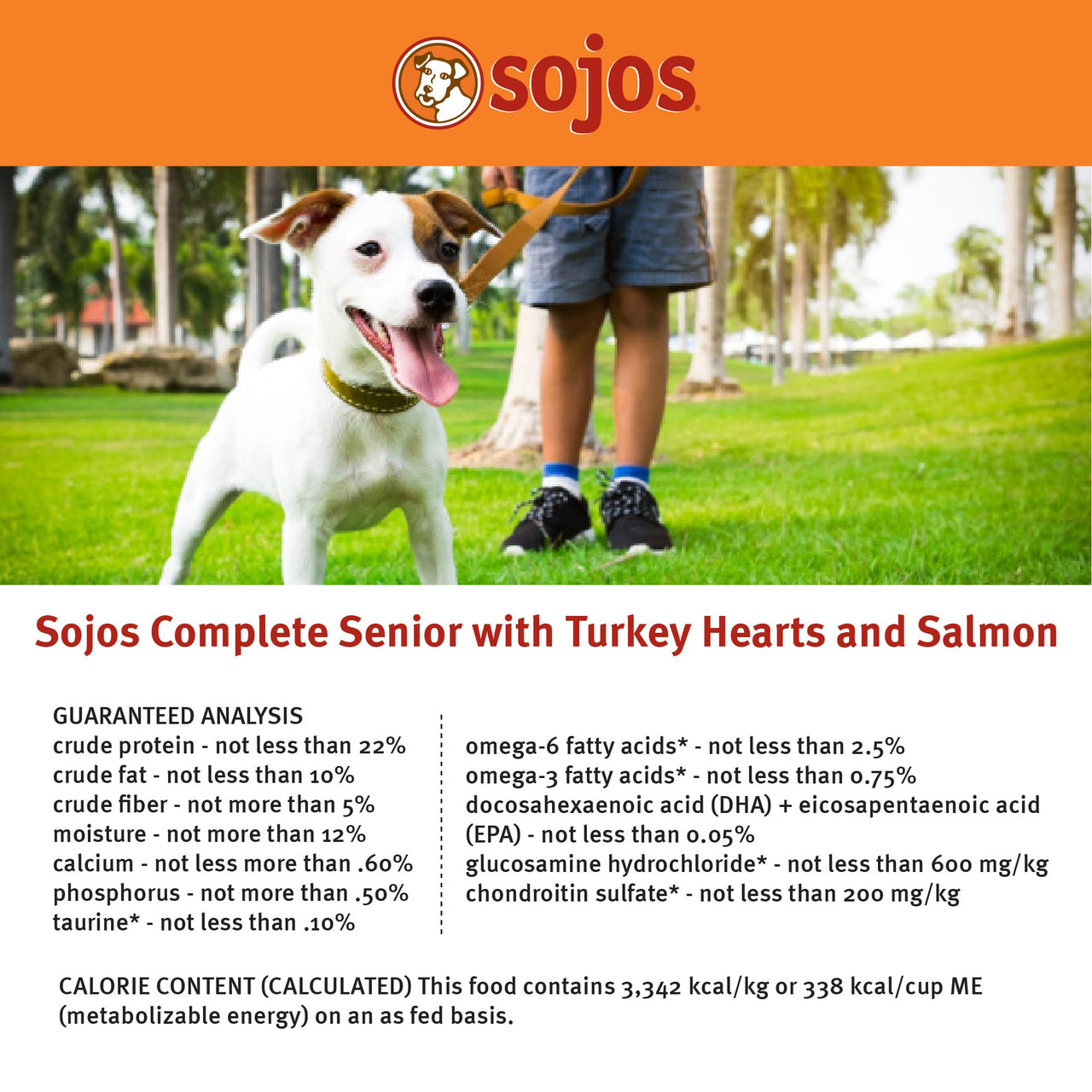 SOJOS Complete Turkey & Salmon Recipe Dehydrated Senior Dog Food