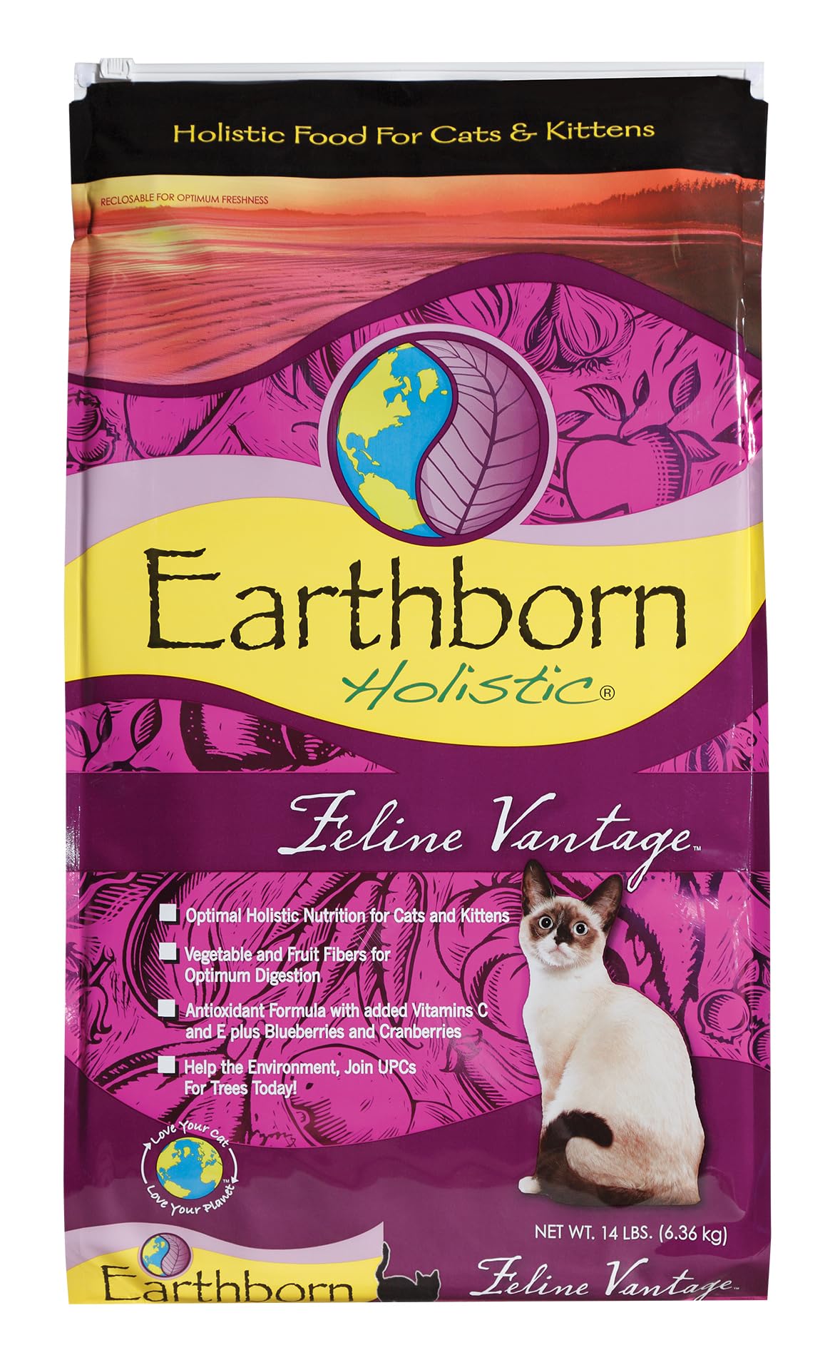 Earthborn Holistic Feline Vantage Grain Dry Cat Food