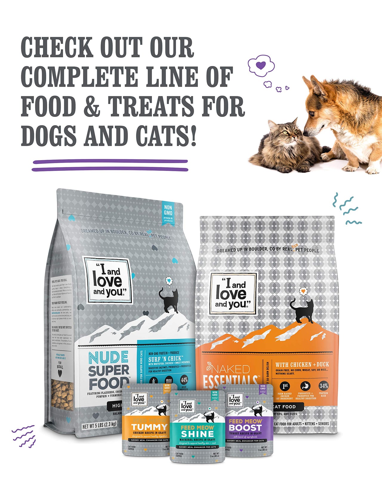 I and love and you Wet Cat Food - Ninja Cat Jiu Jit Stew Variety Pack - Chicken, Salmon, Tuna, Grain Free, Filler Free, 3oz Pack of 12 Cans